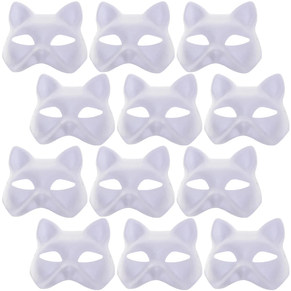 12 Pcs Masks DIY Set