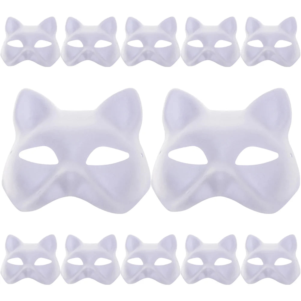 12 Pcs Masks DIY Set