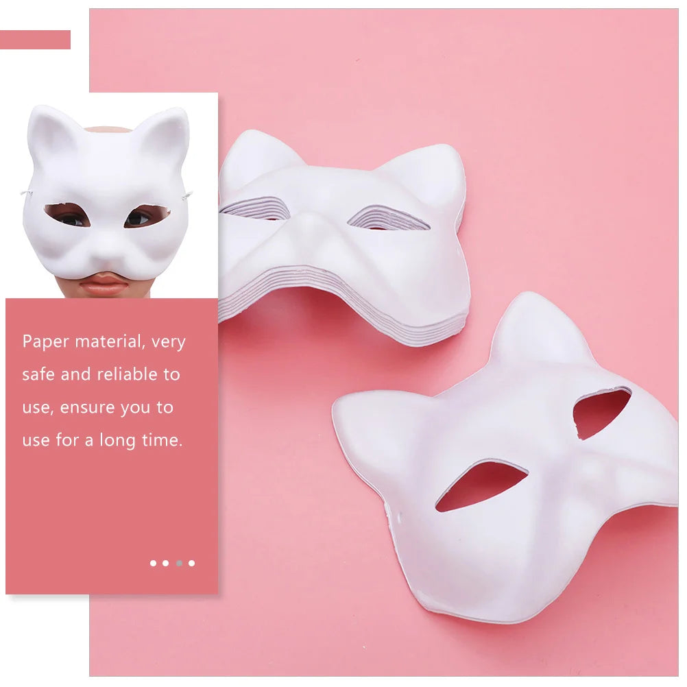 12 Pcs Masks DIY Set