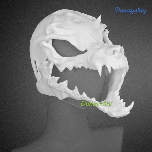 Realistic Dog Skull Kigurumi Furry Mask