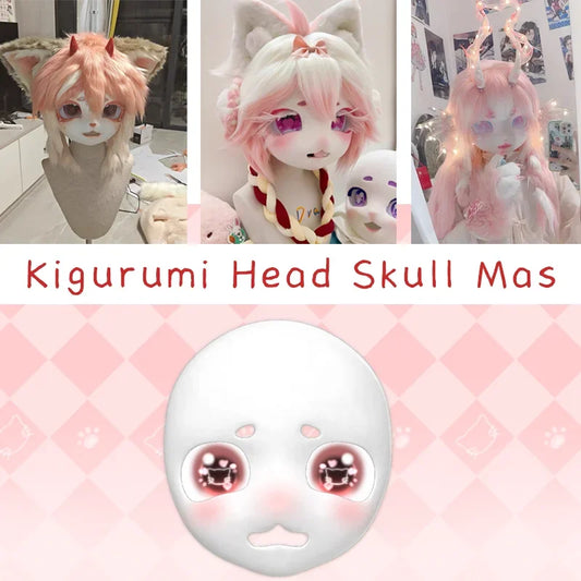 Furry head Mask Cosplay DIY